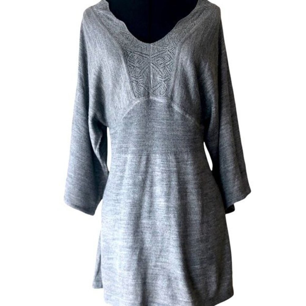 Susan Lawrence Dolman Sweater Tunic Sz S